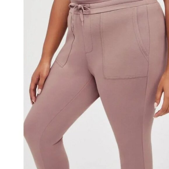 TORRID Classic Fit Super Soft Fleece Mauve/Purple Joggers size 3X - Picture 5 of 12